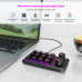 Механическая мини программируемая клавиатура на 12 клавиш Bluetooth Black Механическая мини программируемая клавиатура на 12 клавиш Bluetooth Black