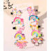 Набір дитячих шпильок 10 шт Rainbow horse Pink Набір дитячих шпильок 10 шт Rainbow horse Pink