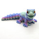Игрушка антистресс 3D-печатный подвижный Геккон - декоративная фигурка из PLA, 14 см разноцветный Лавандовый Игрушка антистресс 3D-печатный подвижный Геккон - декоративная фигурка из PLA, 14 см разноцветный Лавандовый