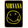 Металический постер Nirvana 30х20 см Металический постер Nirvana 30х20 см