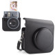 Чехол Fujifilm Instax Mini 41 с ремешком, защитный футляр из экокожи, Черный Чехол Fujifilm Instax Mini 41 с ремешком, защитный футляр из экокожи, Черный