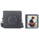 Чехол Fujifilm Instax Wide EVO 2-в-1 с альбомом на 28 фото, Серый Чехол Fujifilm Instax Wide EVO 2-в-1 с альбомом на 28 фото, Серый