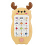 Детская музыкальная игрушка Телефон Deer Yellow