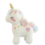 Мягкая игрушка Единорог 25 см White/Pink