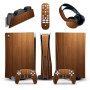 Виниловая наклейка для Sony PlayStation PS5 5 в 1 Wood Виниловая наклейка для Sony PlayStation PS5 5 в 1 Wood