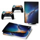 Виниловая наклейка для Sony PlayStation PS5 Night sky Forest Виниловая наклейка для Sony PlayStation PS5 Night sky Forest