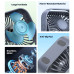 Вентилятор портативний USB 3 швидкості з регулюванням на 360 ° White