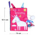 Розвиваюча книга шуршалка Unicorn