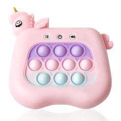 Электронная приставка консоль Quick Push Game приставка игры Pop It антистресс тик ток игрушка Unicorn Rose Электронная приставка консоль Quick Push Game приставка игры Pop It антистресс тик ток игрушка Unicorn Rose