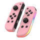 Игровая консоль геймпад для Nintendo Switch/Lite/Oled Joycons Pink Игровая консоль геймпад для Nintendo Switch/Lite/Oled Joycons Pink