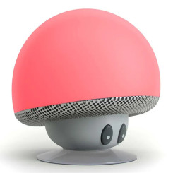 Портативна колонка Bluetooth Гриб на присосці Pink Портативна колонка Bluetooth Гриб на присосці Pink