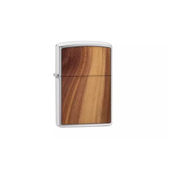 Запальничка Zippo Woodchuck Cedar Emblem Brushed Chrome 29900-000002
