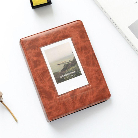 Фотоальбом для Fujifilm Instax mini brown 64