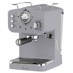 Кофемашина Swan Pump Espresso Grey Кофемашина Swan Pump Espresso Grey