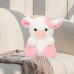 М'яка іграшка Корівка 20 см Pink