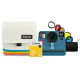 Набор камера моментальной печати Polaroid Now + (Blue), cумка-чехол (White), фотопленка 8 шт Набор камера моментальной печати Polaroid Now + (Blue), cумка-чехол (White), фотопленка 8 шт