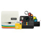 Набор камера моментальной печати Polaroid Now + (Black), cумка-чехол (White), фотопленка 8шт Набор камера моментальной печати Polaroid Now + (Black), cумка-чехол (White), фотопленка 8шт
