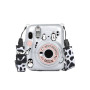 Чехол Fujifilm Instax Mini 11 Case Transparent +наклейки пингвины