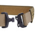 Ремінь тактичний Bayonet з накладкою MOLLE SUPPRESSOR - Пряжка AustriAlpin ANSI COBRA® ProStyle 15kN - 44 мм - Coyote Brown - Розмір S(v2)