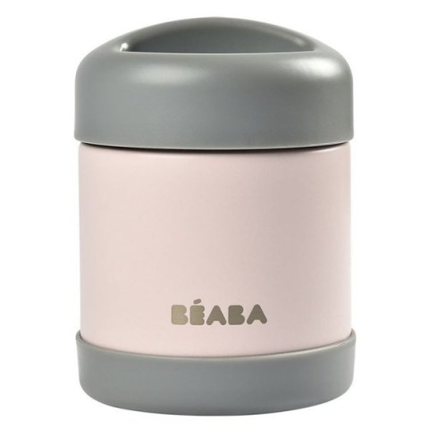 Термос Beaba 300 мл Grey/Pink