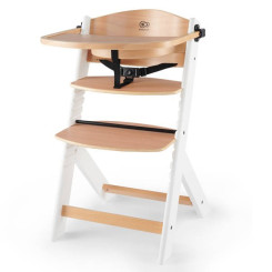 Стульчик для кормления Kinderkraft Enock Beige/Wood White Стульчик для кормления Kinderkraft Enock Beige/Wood White