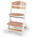 Стульчик для кормления Kinderkraft Enock с подушкой Beige/Wood White