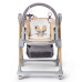Стільчик для годування Kinderkraft Lastree Beige/Wood