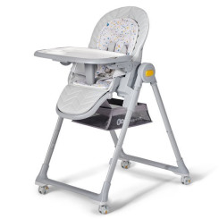 Стільчик для годування Kinderkraft Lastree Grey