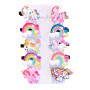 Набор детских заколок 10 шт Rainbow horse Pink Набор детских заколок 10 шт Rainbow horse Pink