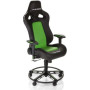 Геймерское кресло Playseat L33T Black/Green Геймерское кресло Playseat L33T Black/Green