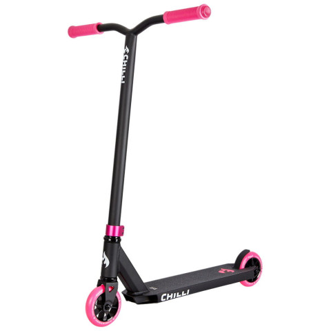 Труковий самокат Chilli Pro Base Black/Pink