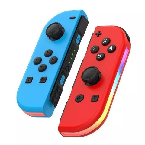 Игровая консоль геймпад для Nintendo Switch/Lite/Oled Joycons Red/Blue