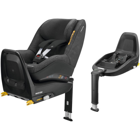 Дитяче автокрісло Maxi-Cosi Pearl One i-Size + baza FamilyFix One i-Size Black Дитяче автокрісло Maxi-Cosi Pearl One i-Size + baza FamilyFix One i-Size Black
