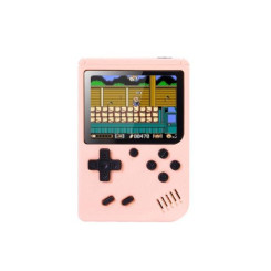 Портативная игровая консоль Mangoman Sup Handheld, 8 бит, 3-дюймовый цветной ЖК дисплей, 500 игр Pink