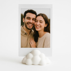Підставка для фотографій Fujifilm Instax mini, Canon Zink, Polaroid Go, Хмара Біла
