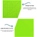 Силіконовий килимок для 3D ручок 17x17 см Green