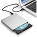 Внешний привод дисковод CD-DVD/CD-RW USB 2.0 Серебряный Внешний привод дисковод CD-DVD/CD-RW USB 2.0 Серебряный