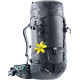 Рюкзак походный Deuter Guide 42+ SL Black 336122070000 Рюкзак походный Deuter Guide 42+ SL Black 336122070000