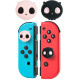 Силиконовые накладки на стик для Nintendo Switch/Lite/OLED, 2 шт Cat skull Black/Pink Силиконовые накладки на стик для Nintendo Switch/Lite/OLED, 2 шт Cat skull Black/Pink