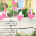 Декоративные прищепки Сердечки 10 шт Pink Декоративные прищепки Сердечки 10 шт Pink
