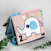 Развивающая книга раскладушка с зеркалом 9 шероховатых рисунков животных Коала Развивающая книга раскладушка с зеркалом 9 шероховатых рисунков животных Коала