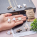 Декоративные прищепки Сердечки 10 шт White Декоративные прищепки Сердечки 10 шт White