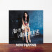 Полка для хранения виниловых пластинок Now Playing White