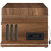Виниловый проигрыватель Crosley Musician Entertainment Centre, с радио, CD/кассетным проигрывателем, Aux-in и Bluetooth, ореховое дерево Виниловый проигрыватель Crosley Musician Entertainment Centre, с радио, CD/кассетным проигрывателем, Aux-in и Bluetooth, ореховое дерево