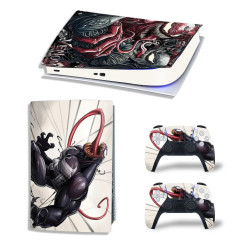 Вінілова наклейка для Sony PlayStation PS5 Venom Two 360 Вінілова наклейка для Sony PlayStation PS5 Venom Two 360