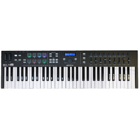 MIDI-клавиатура Arturia KeyLab Essential 61 Black MIDI-клавиатура Arturia KeyLab Essential 61 Black