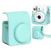 Чехол для Fujifilm Instax Mini 13 с ремешком, защитный футляр из экокожи, Зеленый