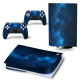 Виниловая наклейка для Sony PlayStation PS5 Space