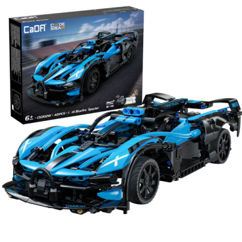 Конструктор CaDa гоночного автомобіля на радіокеруванні Bluefire Specter 1:14, 421 деталь