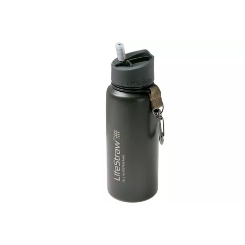 Фляга-фільтр LifeStraw Go Stainless Steel 710 мл Grey Фляга-фільтр LifeStraw Go Stainless Steel 710 мл Grey